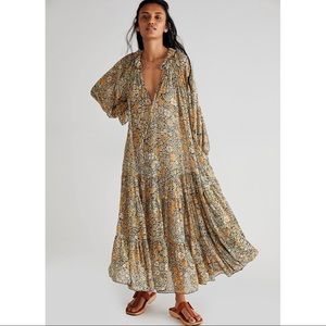 NWT Free People Feeling Groovy Maxi